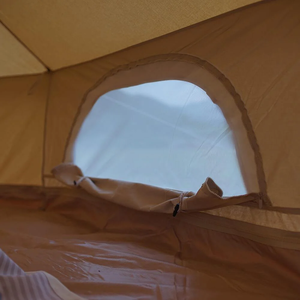 5m Fireproof Bell Tent With Stove Hole & Flap - Image 26