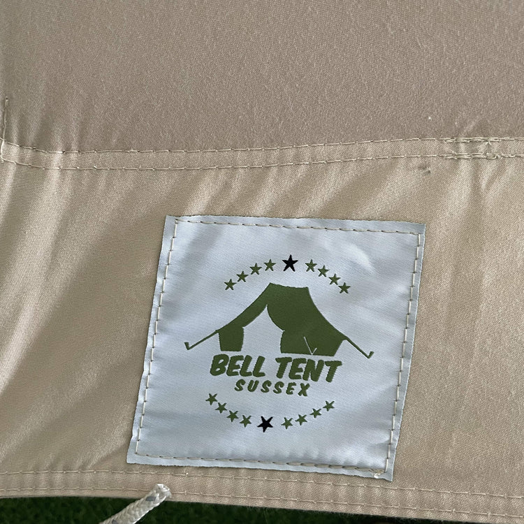 6m Tipi Tent Fireproof With Stove Hole & Flap - Image 11